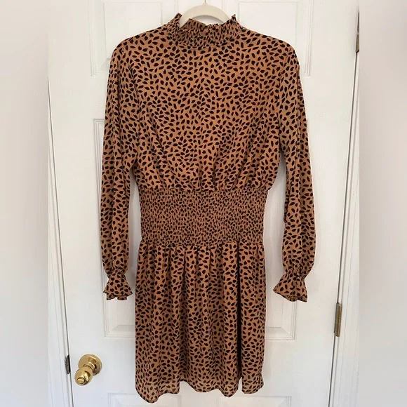 she and sky leopard dress She + Sky | Dresses | She Sky Leopard Print Dress